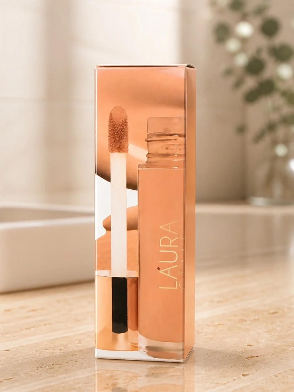 Laura Geller Double Take Liquid Foundation Warm Beige 1 oz